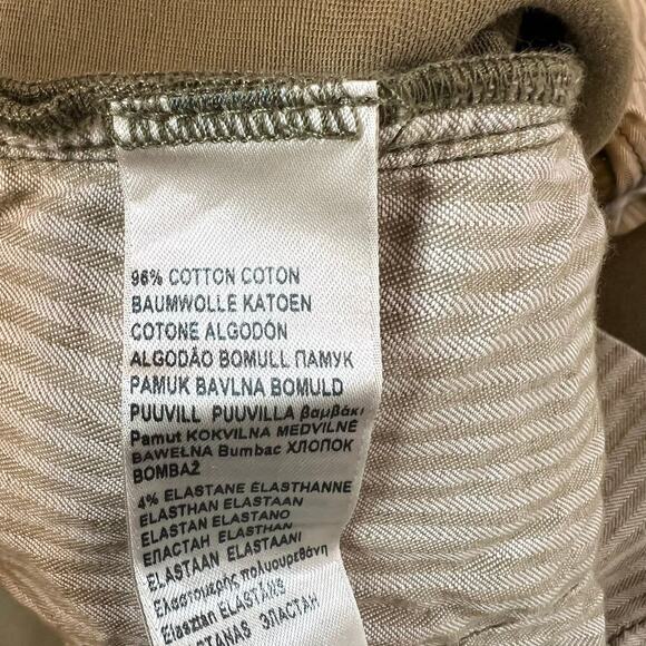 7 for All Mankind Go-To Chino in Military Green Men's Size 40 x 31 - Picture 14 of 15